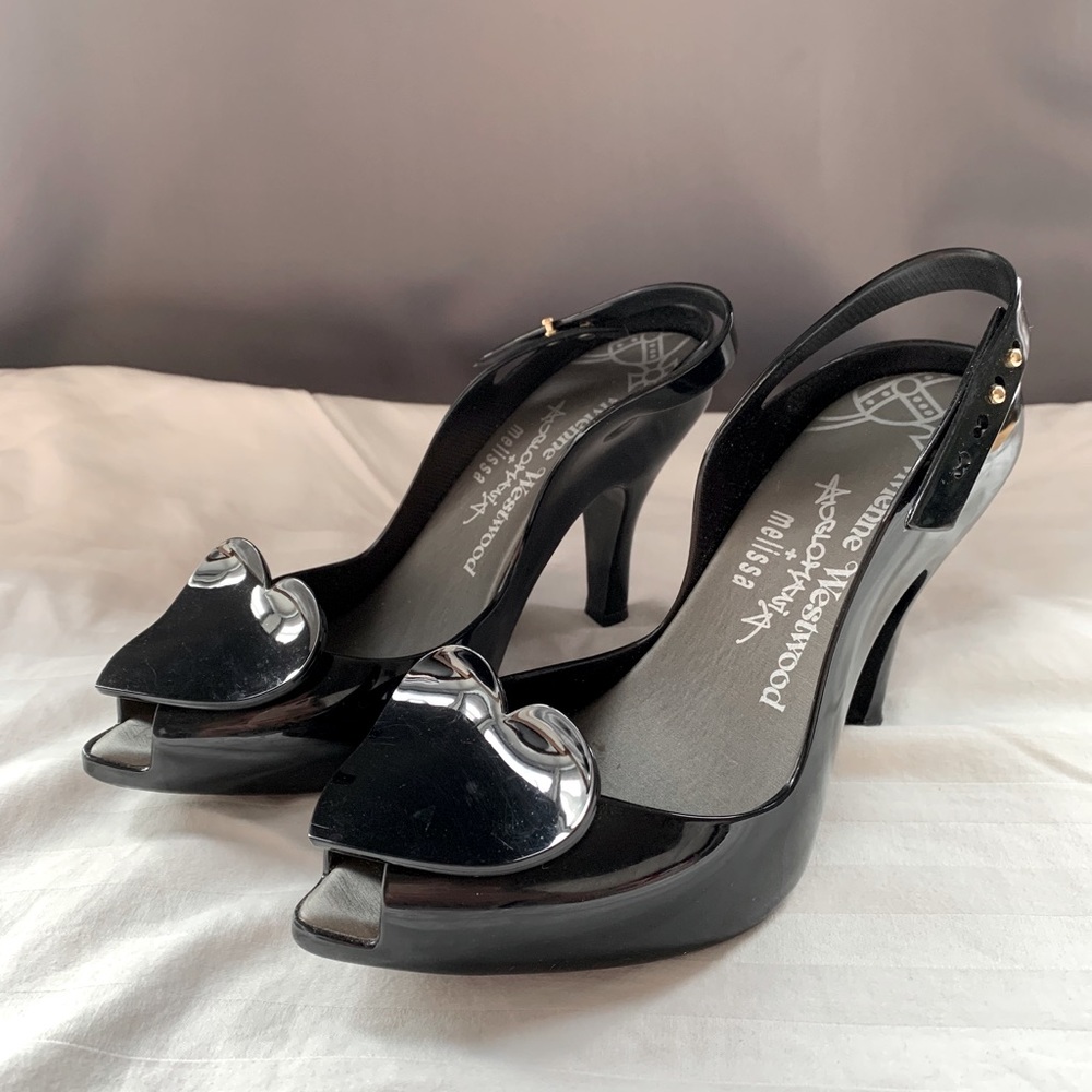 Vivienne Westwood Anglomania + Melissa Black heal